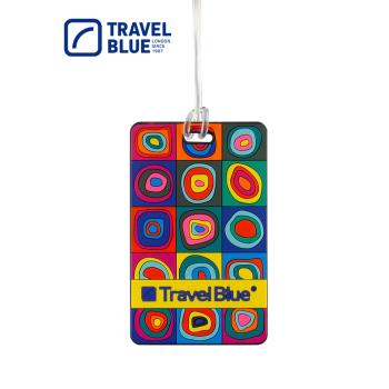 英國Travelblue/藍旅行李牌防丟登機牌掛件旅行箱吊牌行李箱掛牌