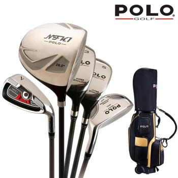 POLO GOLF高爾夫套桿 男士球桿 全套球桿不銹鋼桿頭 練習球桿