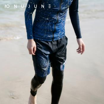 Nu-june 專門做給男生的基本款長褲百搭款可搭星空男款麻雀男款等