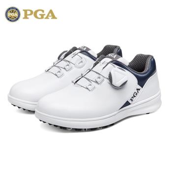 美國PGA 高爾夫球鞋兒童防水鞋子青少年2024新品男童女童運動鞋