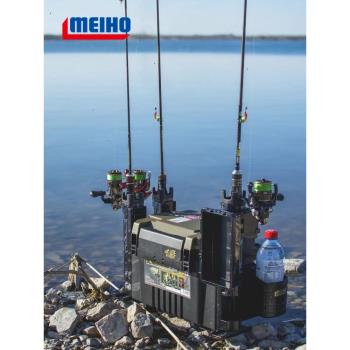 日本明邦MEIHO VS-7055 便攜式多功能釣箱防滑路亞箱船釣箱工具箱