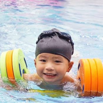 新款兒童游泳手臂圈 游泳館寶寶學游泳EVA浮袖水袖初學者漂浮浮圈