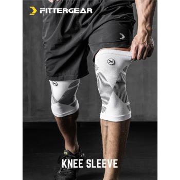 FitterGear專業跳繩護膝跑步運動專護膝男女膝蓋健身深蹲保護