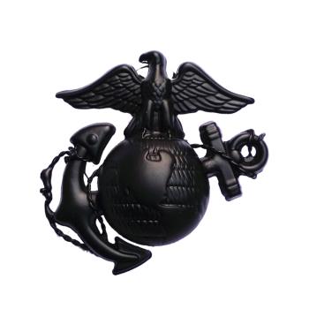 美國 海 軍陸戰隊 金屬徽章 標 軍 銜 帽徽 領花 領徽 領章