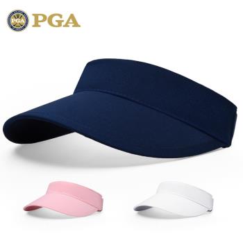 美國PGA 高爾夫女士球帽 無頂透氣帽 多色可選 吸汗內里 可調節