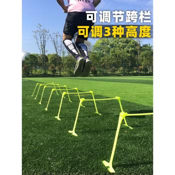 足球跨欄架兒童訓練跳欄架可調節高度小跨欄跆拳道足籃球訓練器材