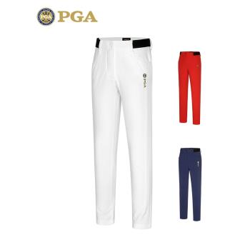 美國PGA兒童高爾夫褲子春秋服裝青少年長褲女童裝時尚加厚磨絨褲