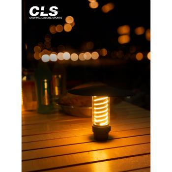 CLS露營燈戶外便攜小夜燈帳篷天幕照明燈塔氛圍燈應急手電營地燈