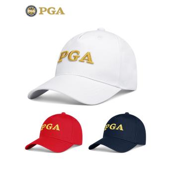 美國PGA 高爾夫女士球帽防曬運動帽可調大小棒球帽吸汗內里遮陽帽