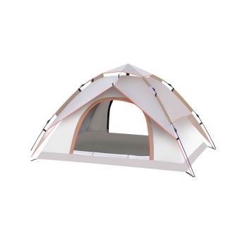 帳篷戶外便攜式折疊3-4人2人全自動防雨雙人野外露營裝備室內兒童