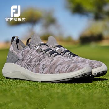 FootJoy (FJ) 高爾夫球鞋男 FLEX XP舒適透氣穩定無釘休閑運動鞋