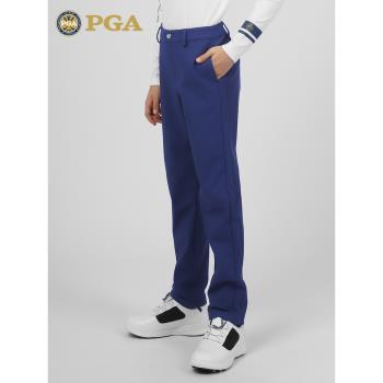 美國PGA高爾夫褲子男童長褲春秋季時尚兒童運動球褲柔軟百搭服裝