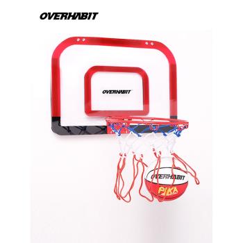 軍哥迷你小籃筐室內免打孔一號球籃球框青少年兒童家用籃球投籃框