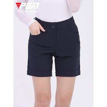 PGM高爾夫短褲女士夏季彈力五分褲新款速干服裝時尚運動褲子