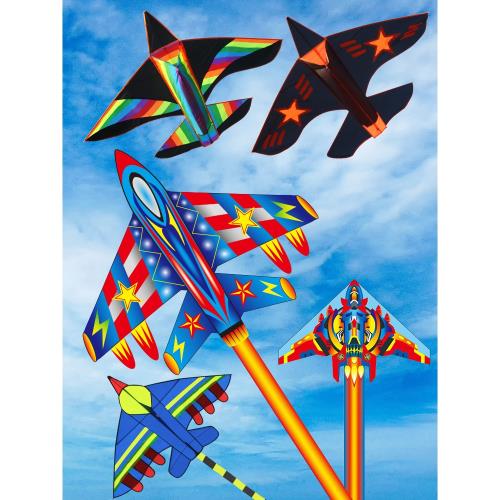 巧亮風箏款式好飛兒童成人大型老鷹蝴蝶金魚飛機鳳凰草原奧特曼