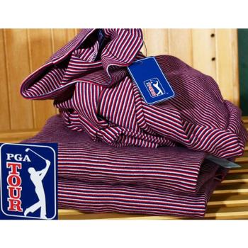 外貿出口日本男女PGA TOUA長袖T恤衫高爾夫高領上衣打底衫套頭衫