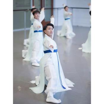 舞依藝庫朝鮮舞鞋傳統舞蹈鞋勾勾鞋軟底練功鞋室內兒童成人帆布鞋