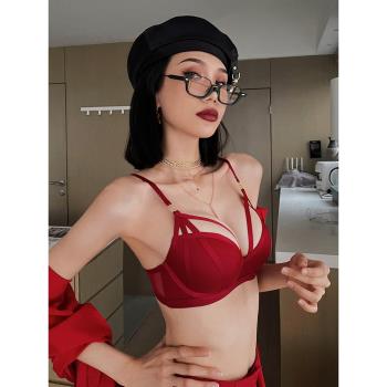 秋冬新娘性感文胸蕾絲內衣套裝