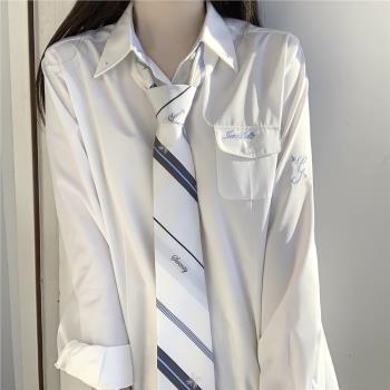 【潘特維拉】北沢 原創小眾學院風設計JK/DK西式制服襯衫領帶小物