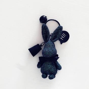 潮范韓國時尚編織手工創意小兔子