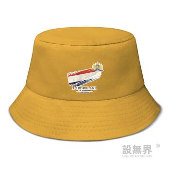 遮陽帽荷蘭阿姆斯特丹國旗漁夫帽