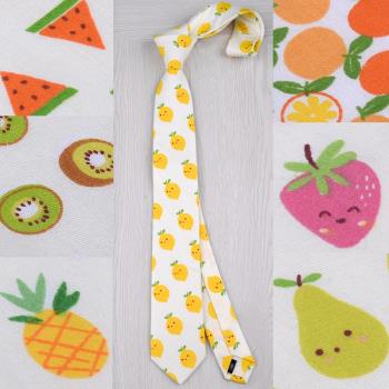 水果學生ins搭配時尚伴郎領帶