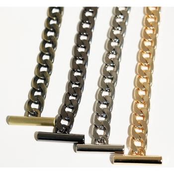 7毫米扁鏈 卡扣鏈子包帶包包鏈條配件金屬包鏈包帶金屬包帶