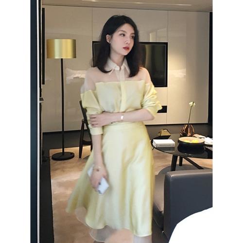 成熟御姐套裝女輕熟風氣質2024年夏季女神范裙子時尚洋氣穿搭