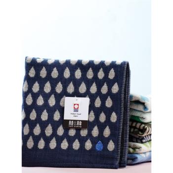 日本制今治刺繡擦手布柔軟小方巾