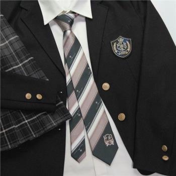【潘特維拉】禁忌 JK領帶DK 學院風原創制服襯衫配飾小物裝飾日系