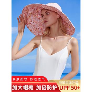 女時尚百搭夏季出游折疊遮陽帽