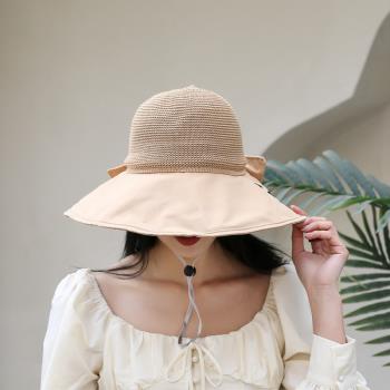 遮陽帽時尚百搭女夏季防曬帽子