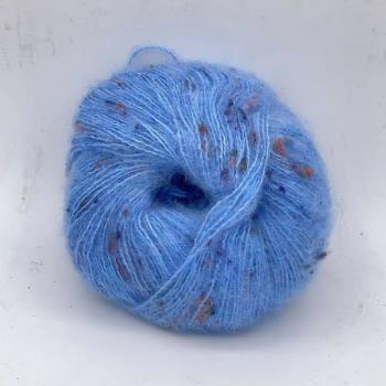 珍珠馬海編織diy炫彩網紅毛線團