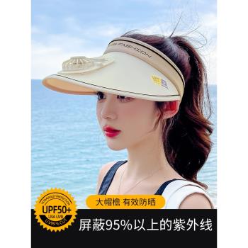 遮陽帽日系可充電夏季兒童風扇帽