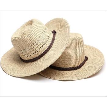 遮陽帽透氣夏季旅游中老年男草帽