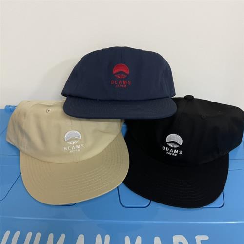 BEAMS JAPAN日系INS潮牌經典富士山刺繡棒球帽圓頂寬檐學生鴨舌帽