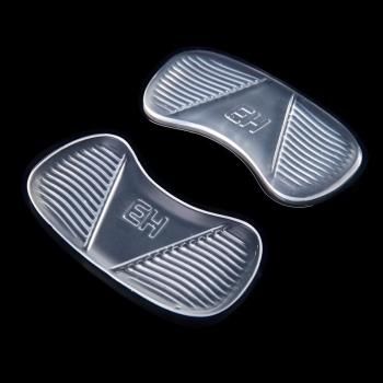 加厚防滑鞋子硅膠透明調節后跟貼