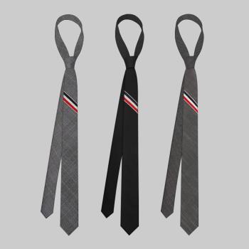 5.5CM學院三色小眾設計感領帶