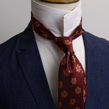 法式婚禮設計感手打款男士領帶