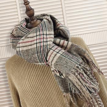 women cashmere scarf winter warm thick big size shawl 大圍巾
