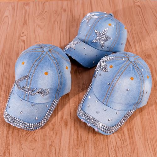 春夏防曬遮陽帽子女休閑百搭出游逛街鴨舌帽韓版潮牛仔布棒球帽男