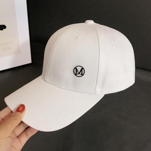 帽子女字母潮黑白色鴨舌帽女ins 潮牌棒球帽男夏天百搭遮陽太陽帽