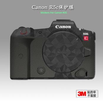適用Canon佳能R5C 貼紙相機貼膜EOSr5c機身保護貼膜白色R5C配件3M