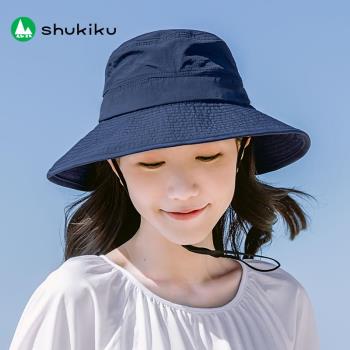 shukiku日系防曬防紫外線漁夫帽