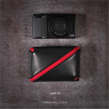 cam-in 相機包卡片機真皮GR3黑卡RX100相機器材數碼便攜收納包