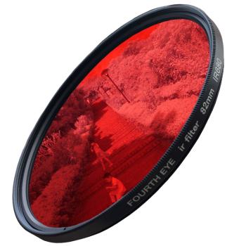 720nm IR 72mm紅外濾鏡頭透視特效 適用佳能18-200單反相機