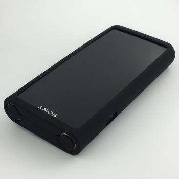 適用索尼ZX505保護殼 ZX500 NW- ZX507 矽膠防摔全包軟4.4耳機塞