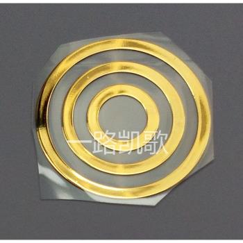 圓形 銅片 銅質金屬貼手機金屬貼紙10