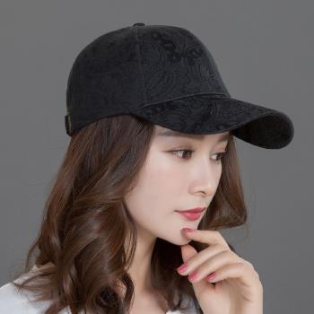 女春秋季時尚百搭蕾絲戶外帽子