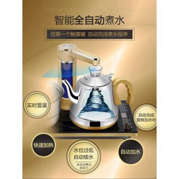 110v出口小家電美國日本自動上水電熱水壺抽水電茶爐燒水壺煮茶器